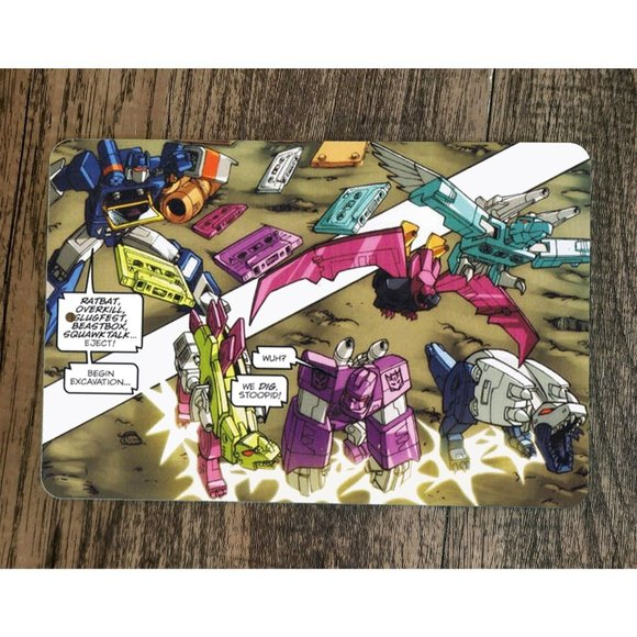 Soundwave Tapes Transformers x12 Metal Wall Sign Poster - Picture 1 of 1